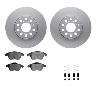 R1 Concepts WDWH1-74033 Brake Rotor- Carbon Coated W/ Ceramic Pads & Hdw